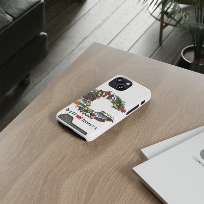 bell's flowers Album C original Phone Case With Card Holder