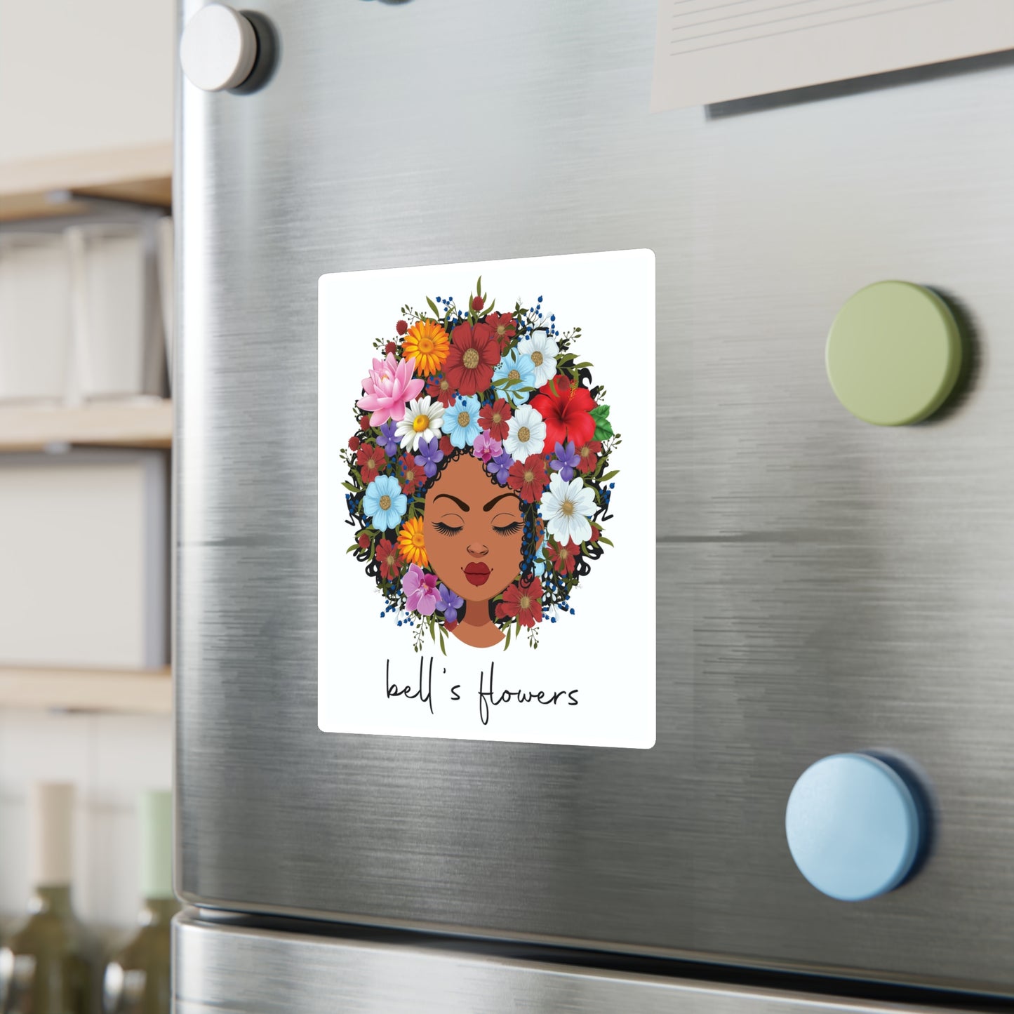 bell's flowers Original Logo Decals