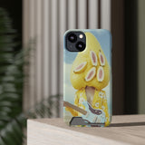 False Banana Phone Case With Card Holder