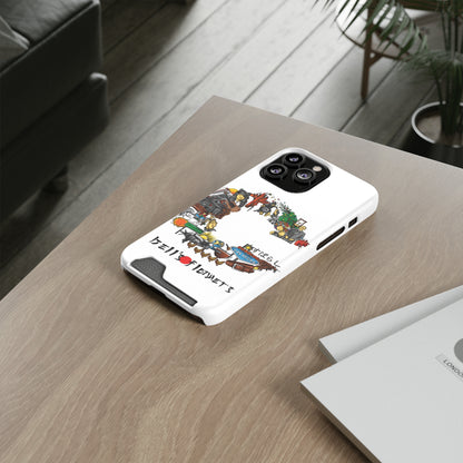 bell's flowers Album C original Phone Case With Card Holder