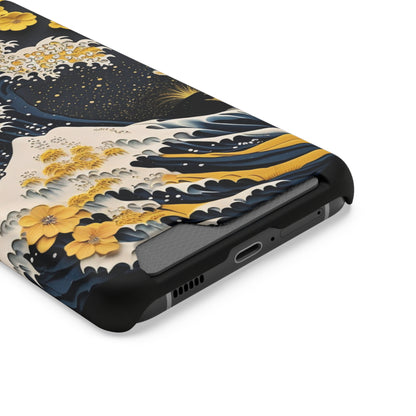 The Tourist Black Phone Case With Card Holder