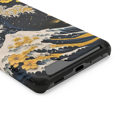 The Tourist Black Phone Case With Card Holder