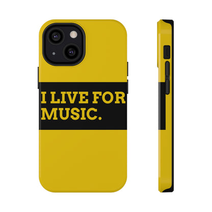 Live For Music Phone Case