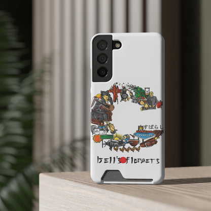 bell's flowers Album C original Phone Case With Card Holder