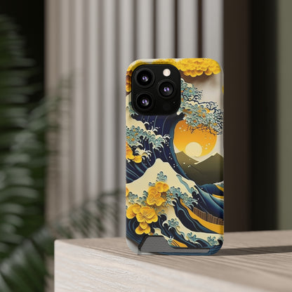 The Tourist White Phone Case With Card Holder