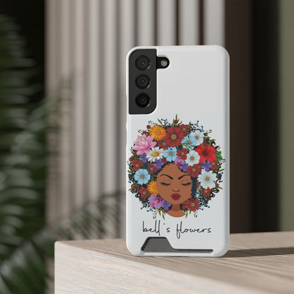 bell's flowers Original Logo Phone Case With Card Holder