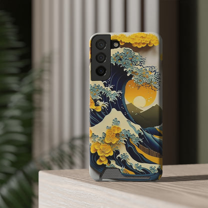 The Tourist White Phone Case With Card Holder