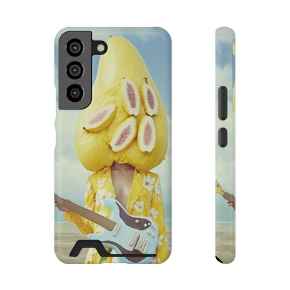 False Banana Phone Case With Card Holder
