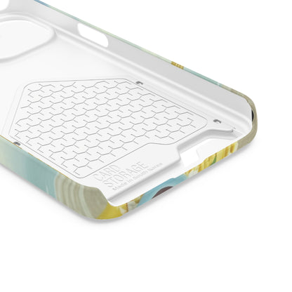 False Banana Phone Case With Card Holder