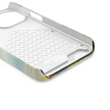 False Banana Phone Case With Card Holder
