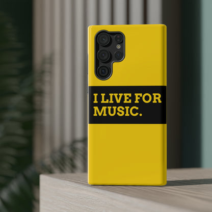 Live For Music Phone Case