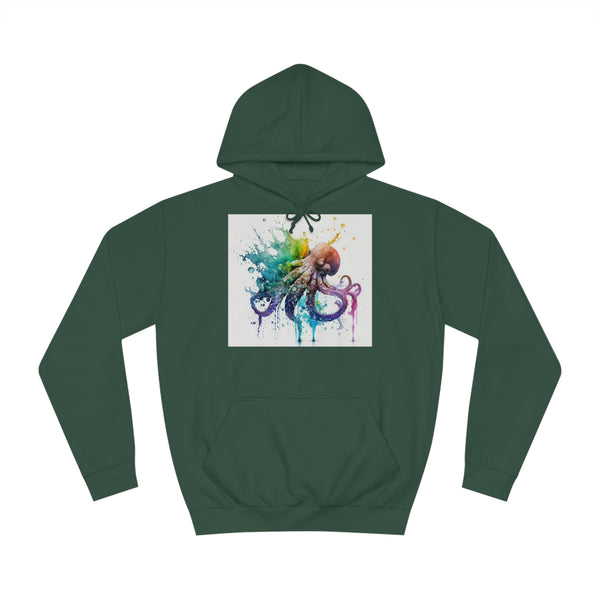 Octopus Drip Paint Hoodie