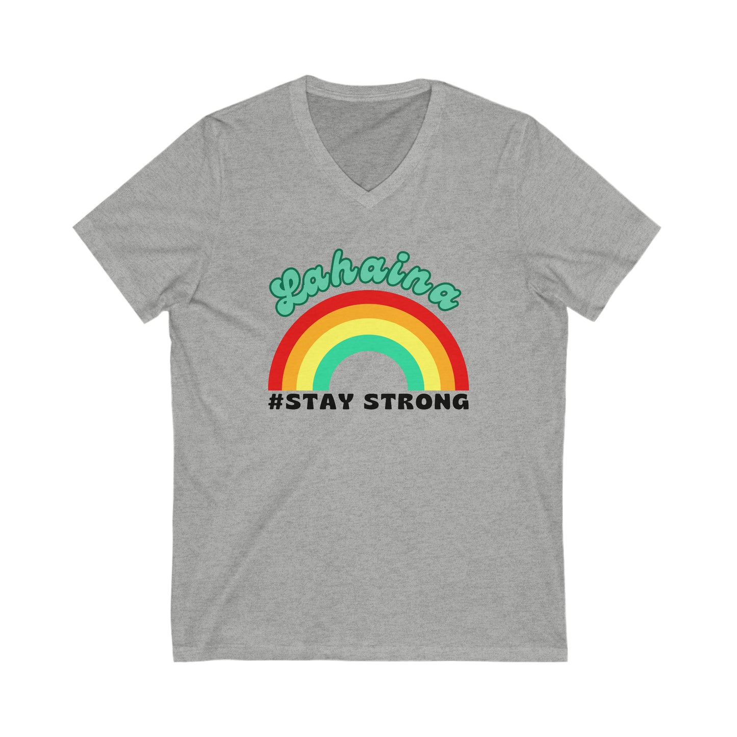 Lāhainā Stay Strong V-Neck Tee