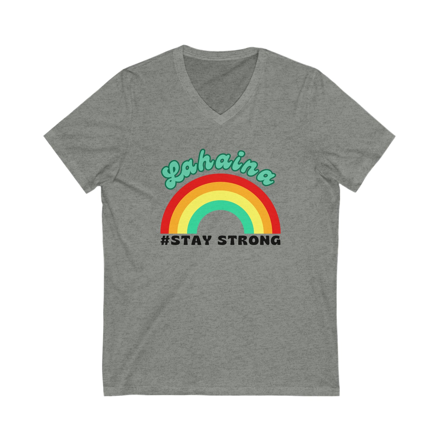 Lāhainā Stay Strong V-Neck Tee