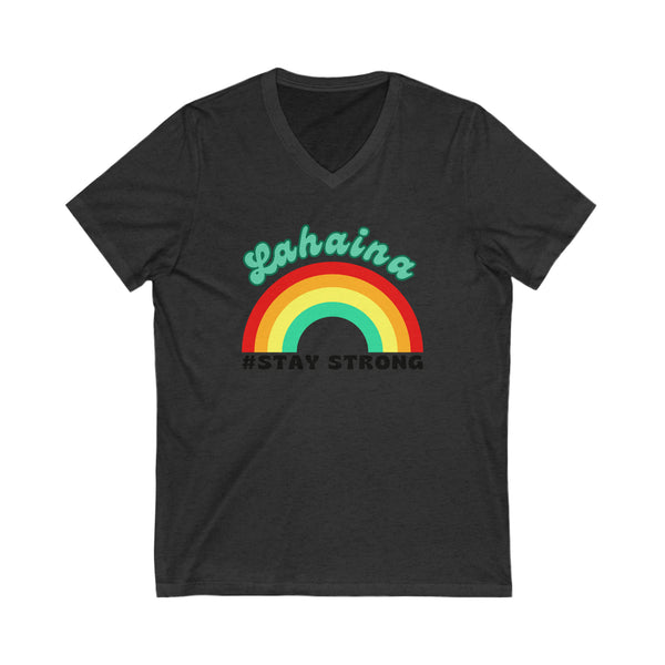 Lāhainā Stay Strong V-Neck Tee