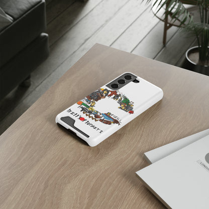 bell's flowers Album C original Phone Case With Card Holder