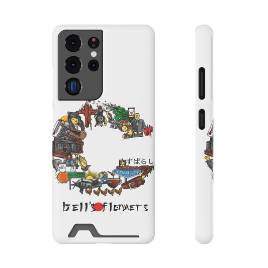 bell's flowers Album C original Phone Case With Card Holder