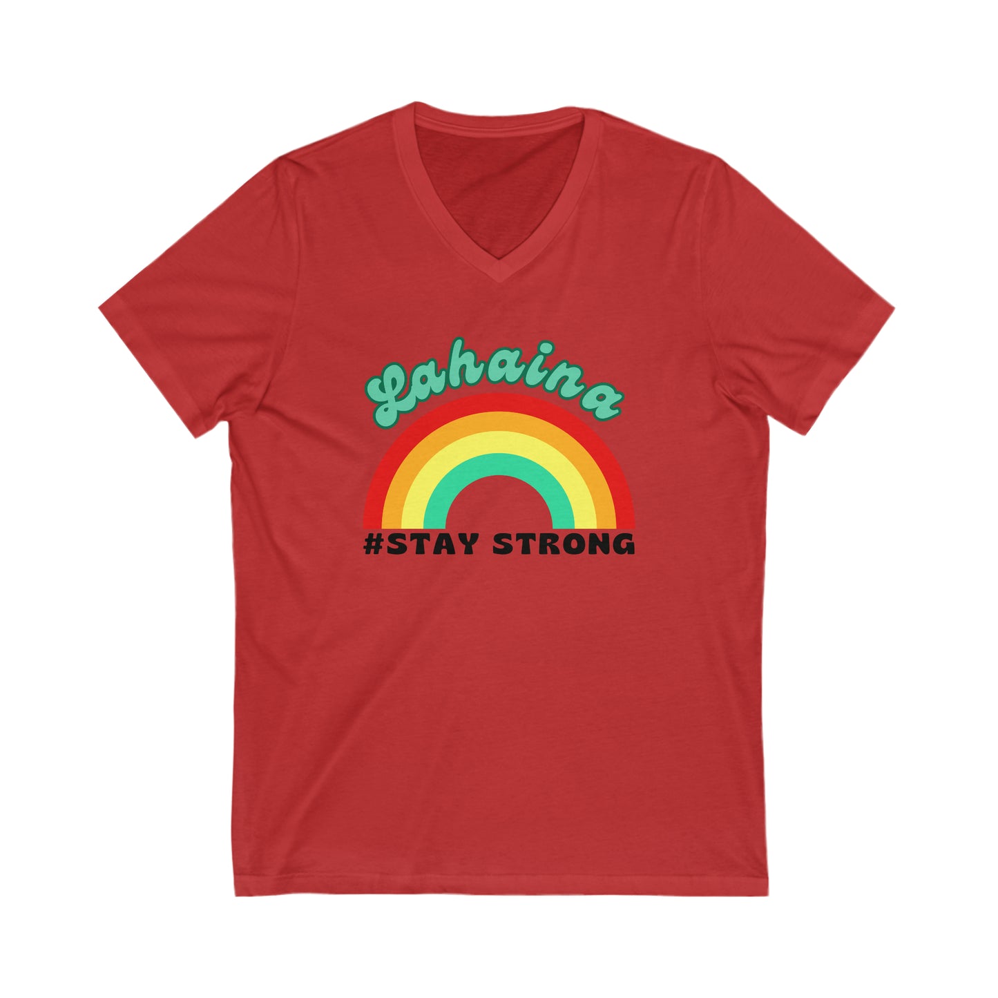 Lāhainā Stay Strong V-Neck Tee
