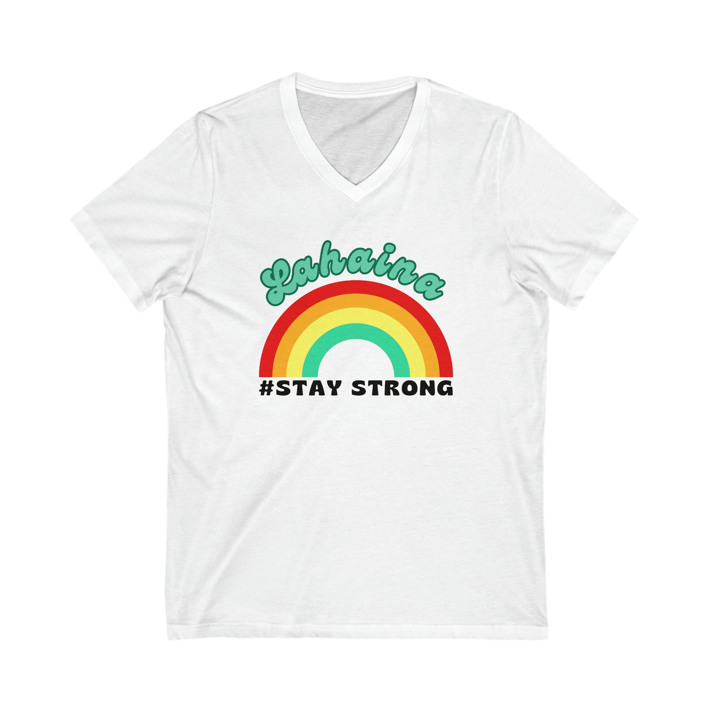 Lāhainā Stay Strong V-Neck Tee