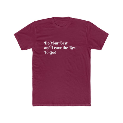 Do Your Best Men's Cotton Crew Tee