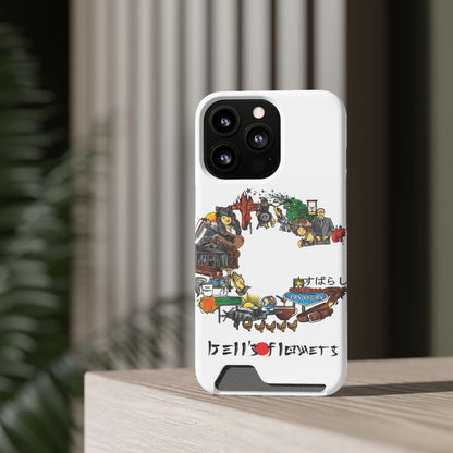 bell's flowers Album C original Phone Case With Card Holder