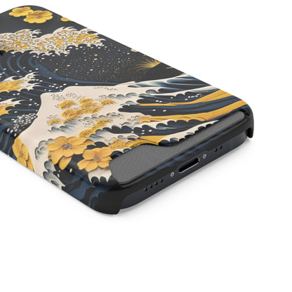 The Tourist Black Phone Case With Card Holder