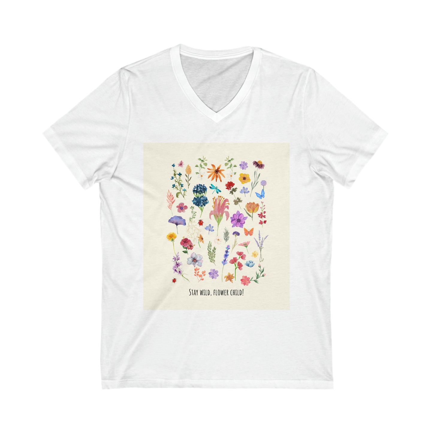 Stay Wild V-Neck Tee
