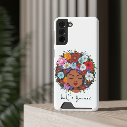 bell's flowers Original Logo Phone Case With Card Holder