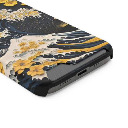 The Tourist Black Phone Case With Card Holder