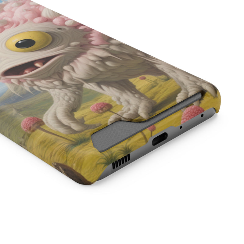 Snuffleupagus 2 Phone Case With Card Holder