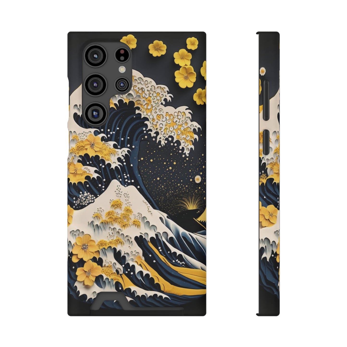 The Tourist Black Phone Case With Card Holder