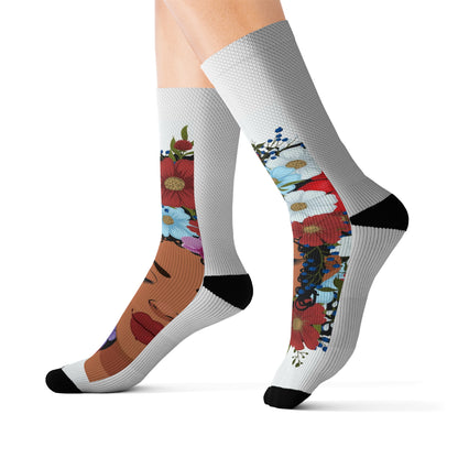 bell's flowers Original Logo Socks