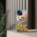 Snuffleupagus 2 Phone Case With Card Holder