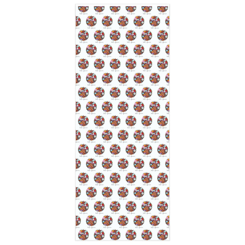 bell's flowers Original Logo Wrapping Paper