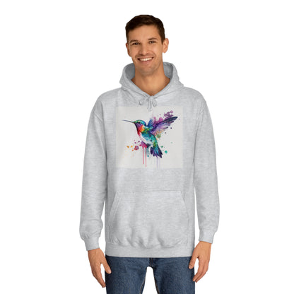 Hummingbird Watercolor Hoodie
