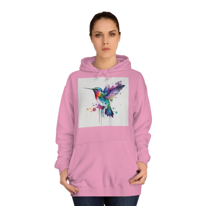 Hummingbird Watercolor Hoodie
