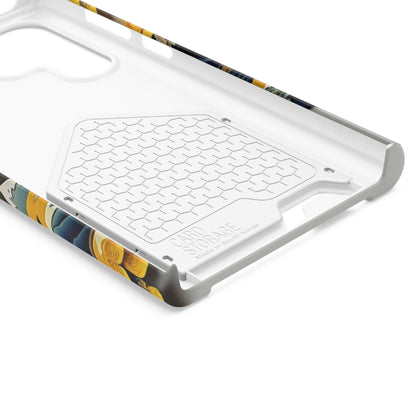 The Tourist White Phone Case With Card Holder