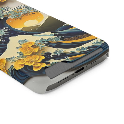 The Tourist White Phone Case With Card Holder