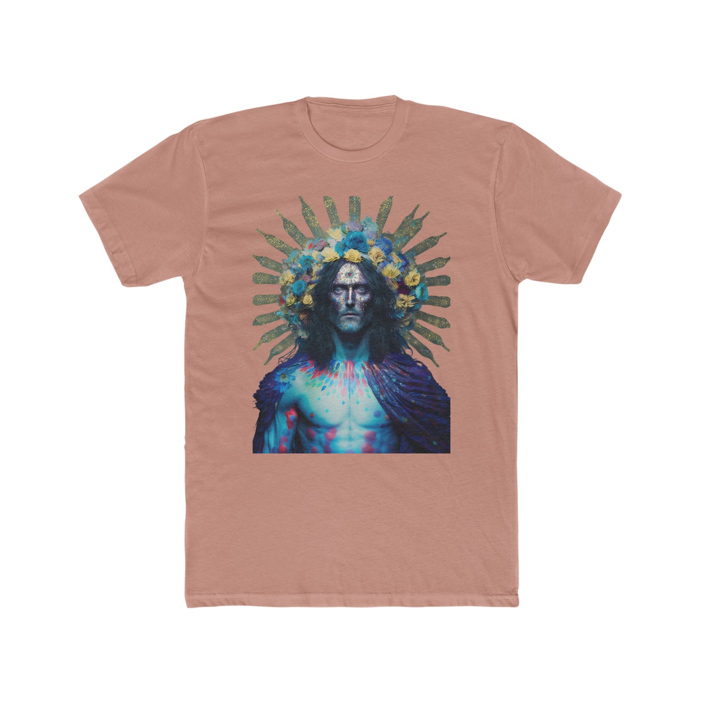 Blue Man with Crown