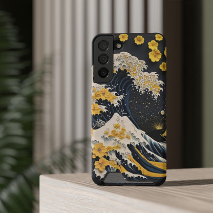 The Tourist Black Phone Case With Card Holder