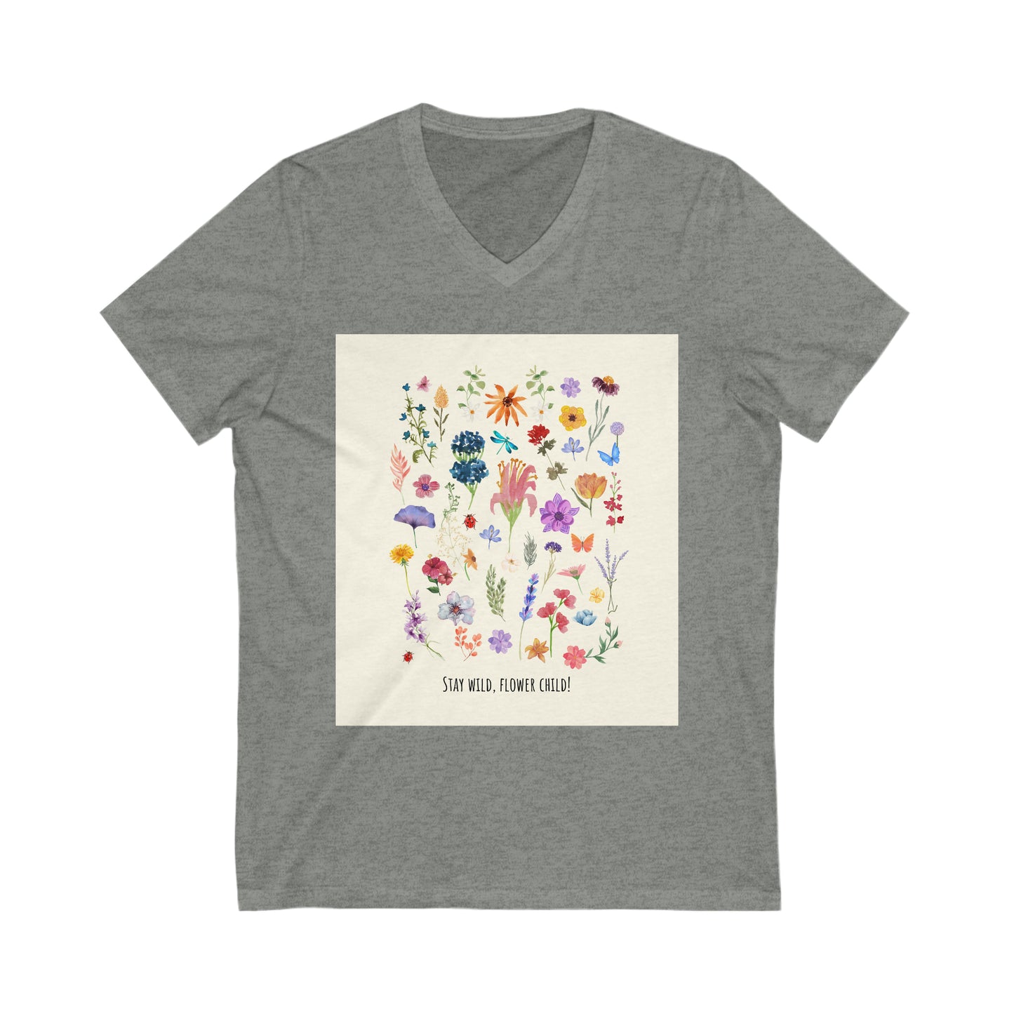 Stay Wild V-Neck Tee