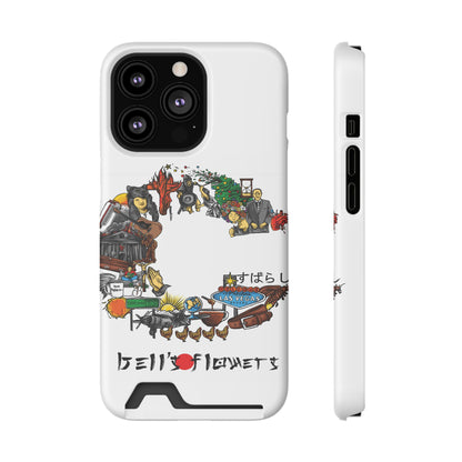 bell's flowers Album C original Phone Case With Card Holder