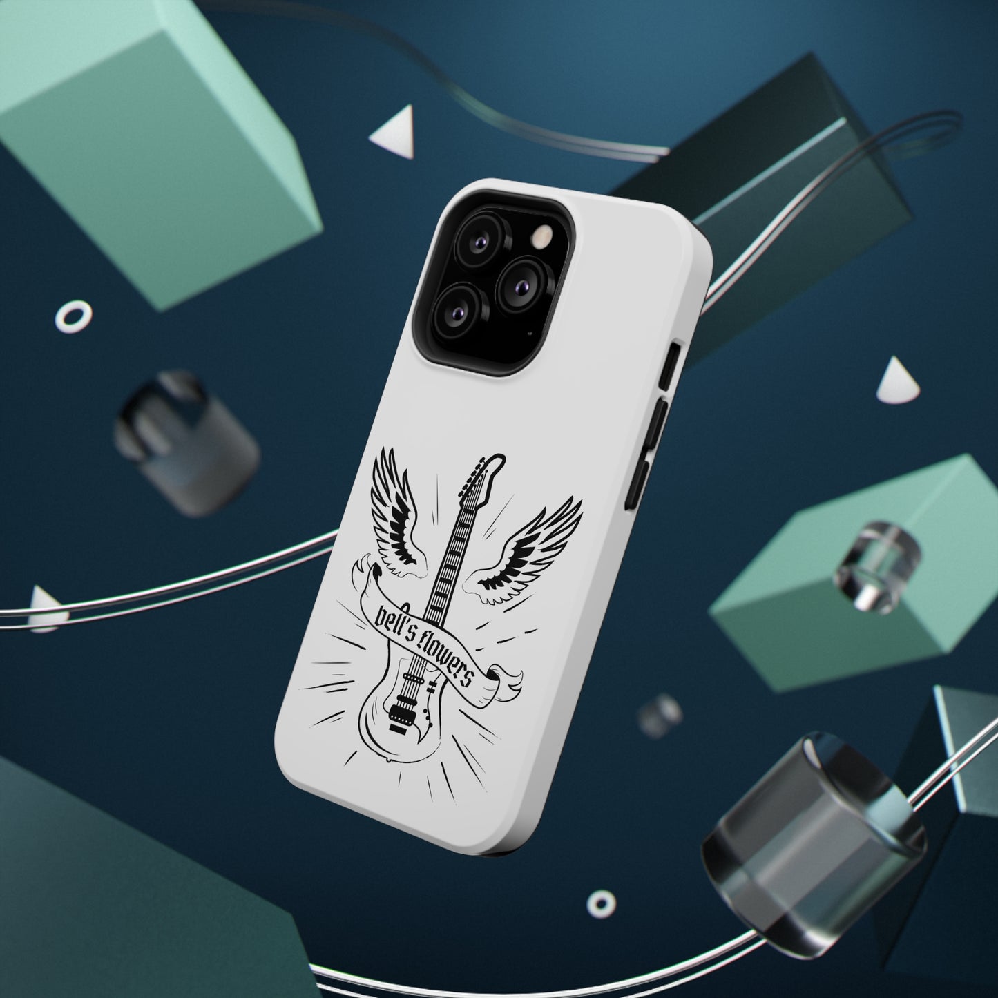 bell’s flowers Rock With Wings Phone Case