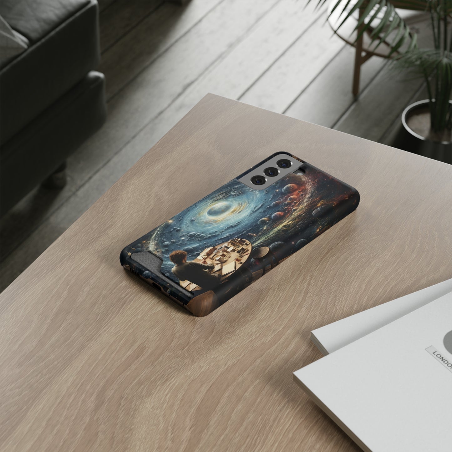 The Creator Phone Case With Card Holder