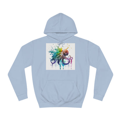 Octopus Drip Paint Hoodie