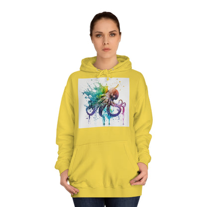 Octopus Drip Paint Hoodie