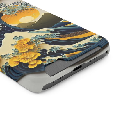 The Tourist White Phone Case With Card Holder