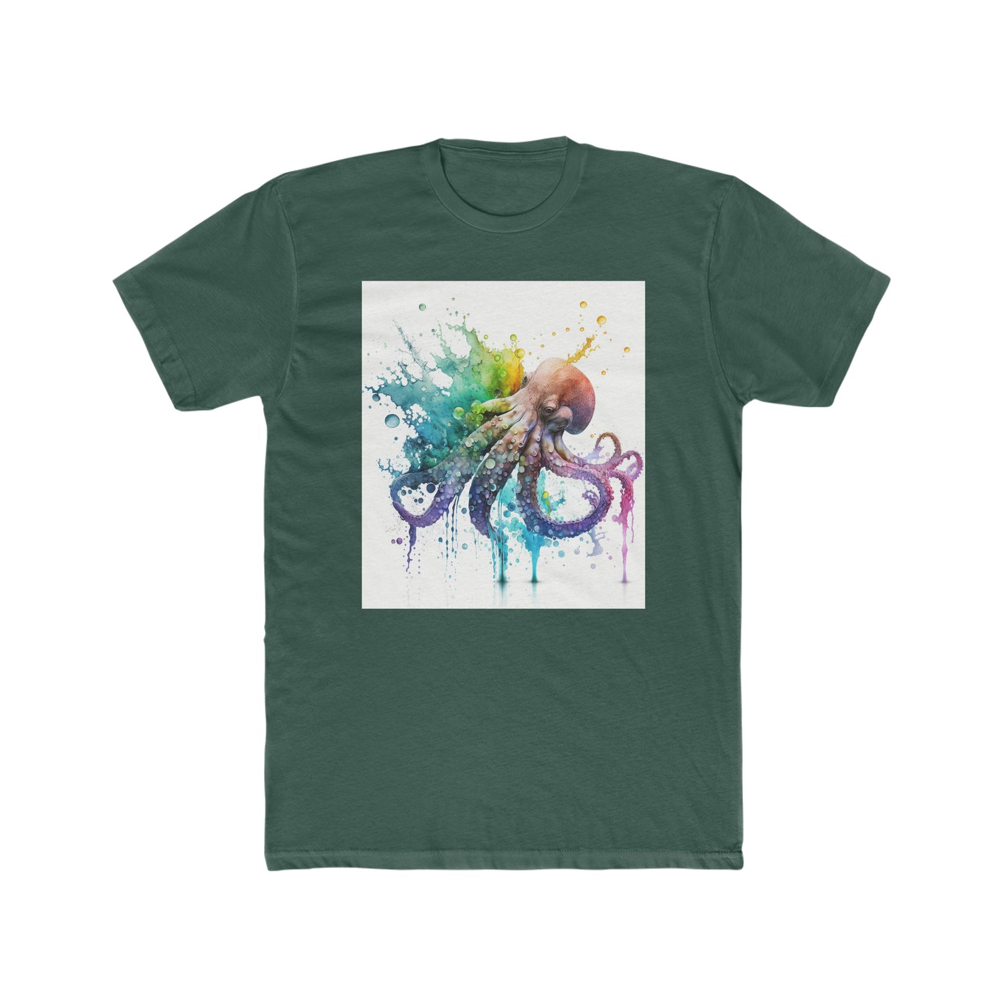 Octopus Drip Paint