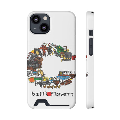 bell's flowers Album C original Phone Case With Card Holder