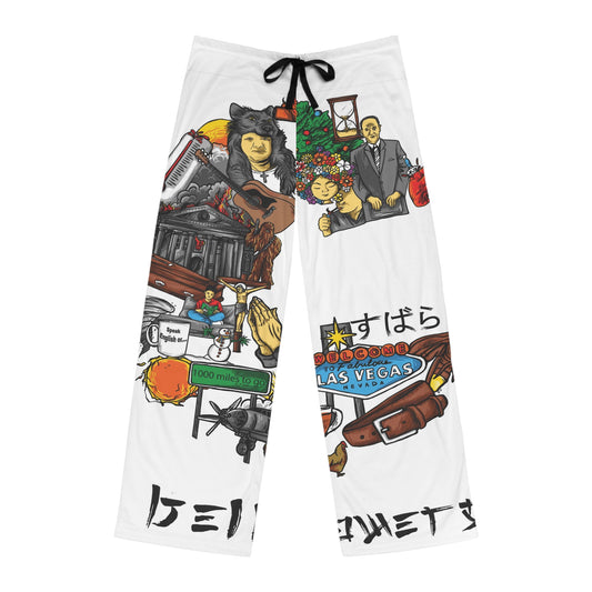 bell's flowers Album C original pajama pants